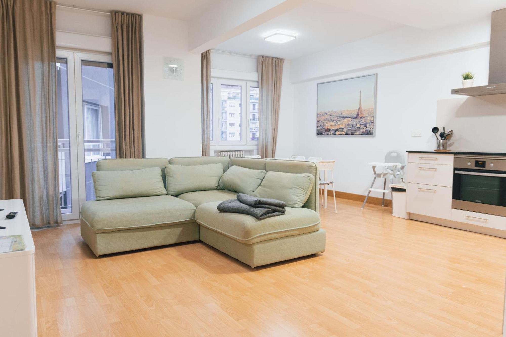 Apartamento Familiar Reformado En Amara, Estadio Anoeta, Donostia-Сан Себастиан Екстериор снимка
